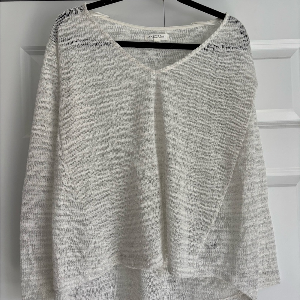 White Knit Sweater